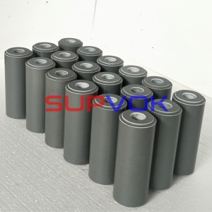 Silicon nitride ceramic guide rollers, ring, and tubes
