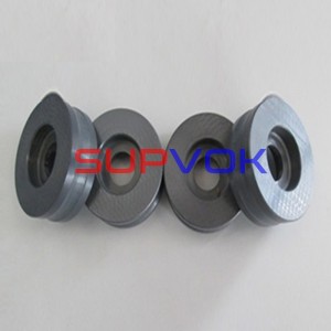 Silicon nitride ceramic guide rollers, ring, and tubes