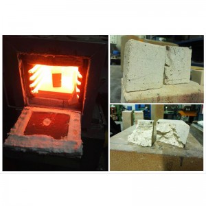 Refractory materials for smelting industry